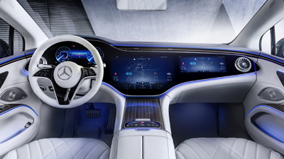 Mercedes-Benz EQS Electric Luxury Sedan 2021 
